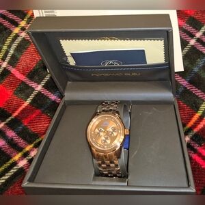 Porsamo Bleu "DIANA" Diamond Bracelet Watch, "Roman Goddess?!!"  ⏬️🏹